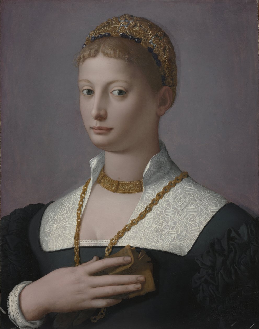 Porträt einer Frau, ca. 1550 von Agnolo Bronzino