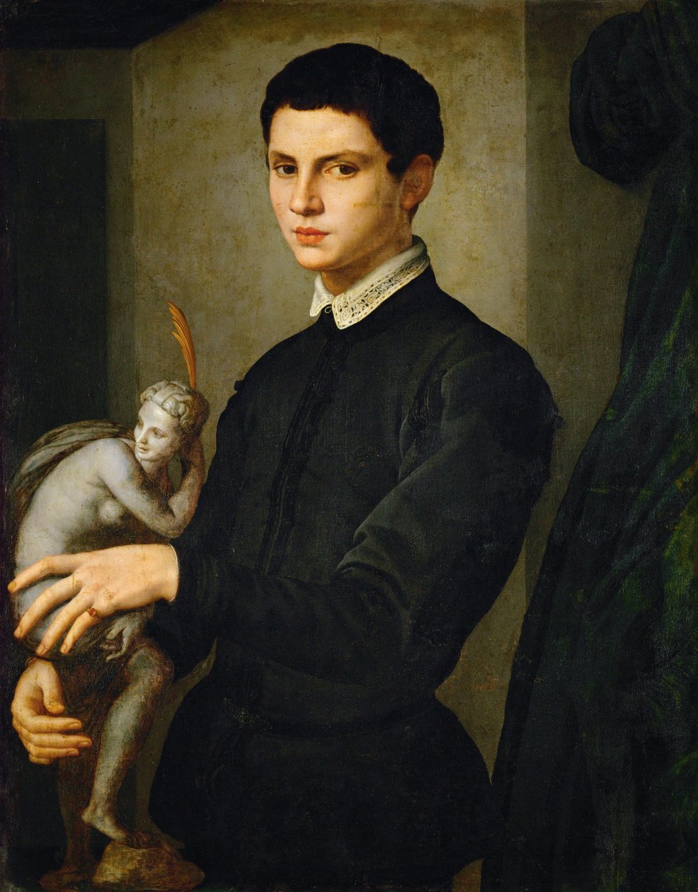 Porträt eines jungen Bildhauers von Agnolo di Cosimo Bronzino