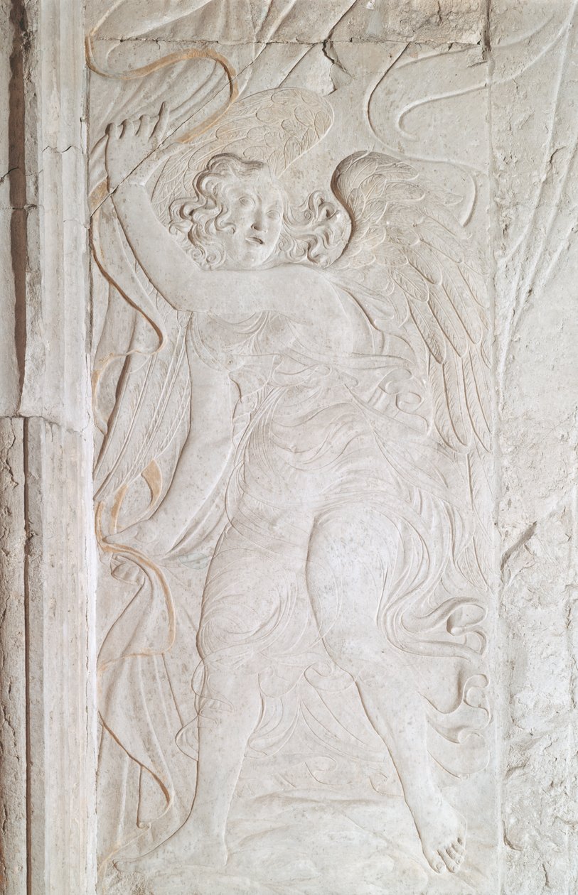 Ein Engel, ca. 1450-55 von Agostino di Duccio