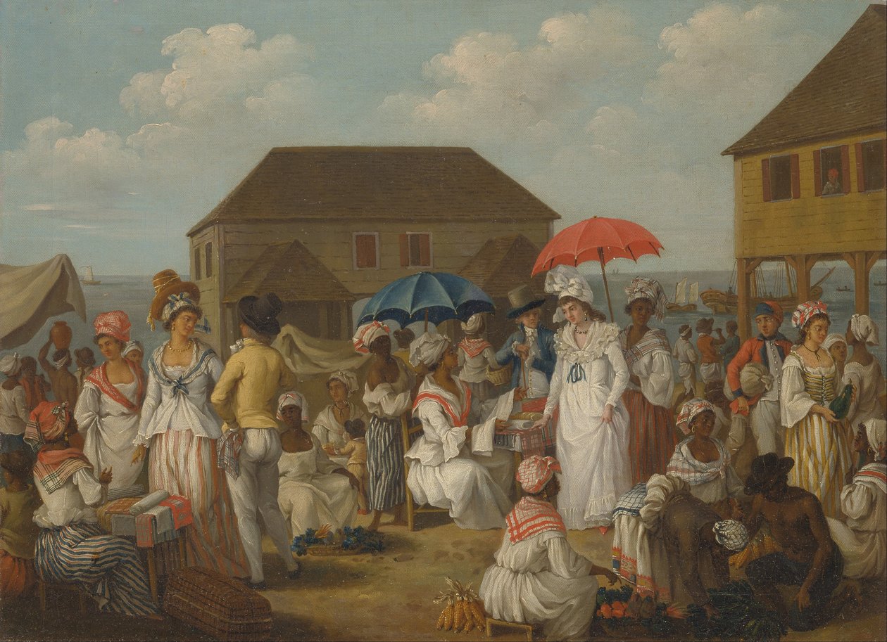 Leinenmarkt, Dominica von Agostino Brunias