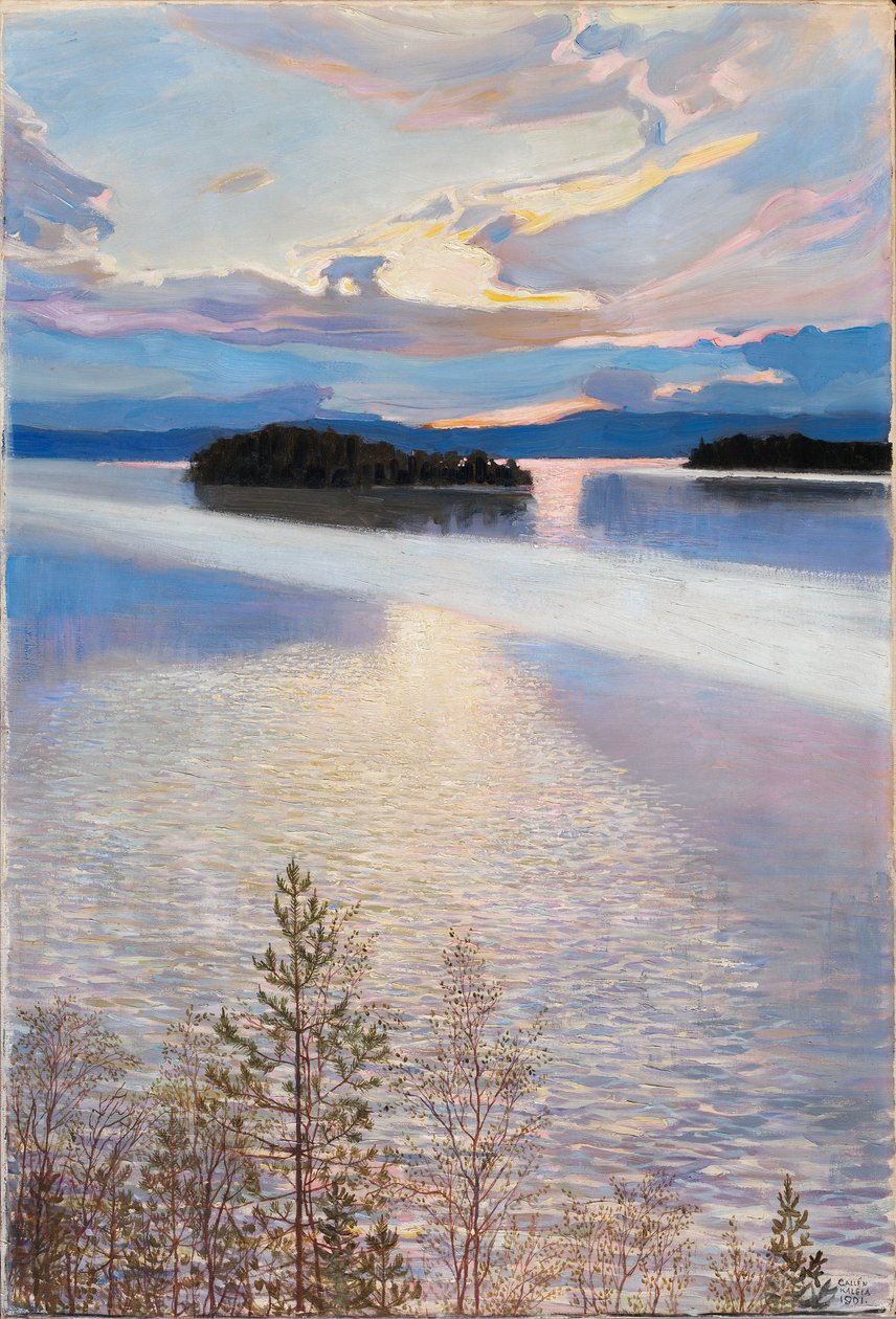 Seeblick von Akseli Gallen-Kallela