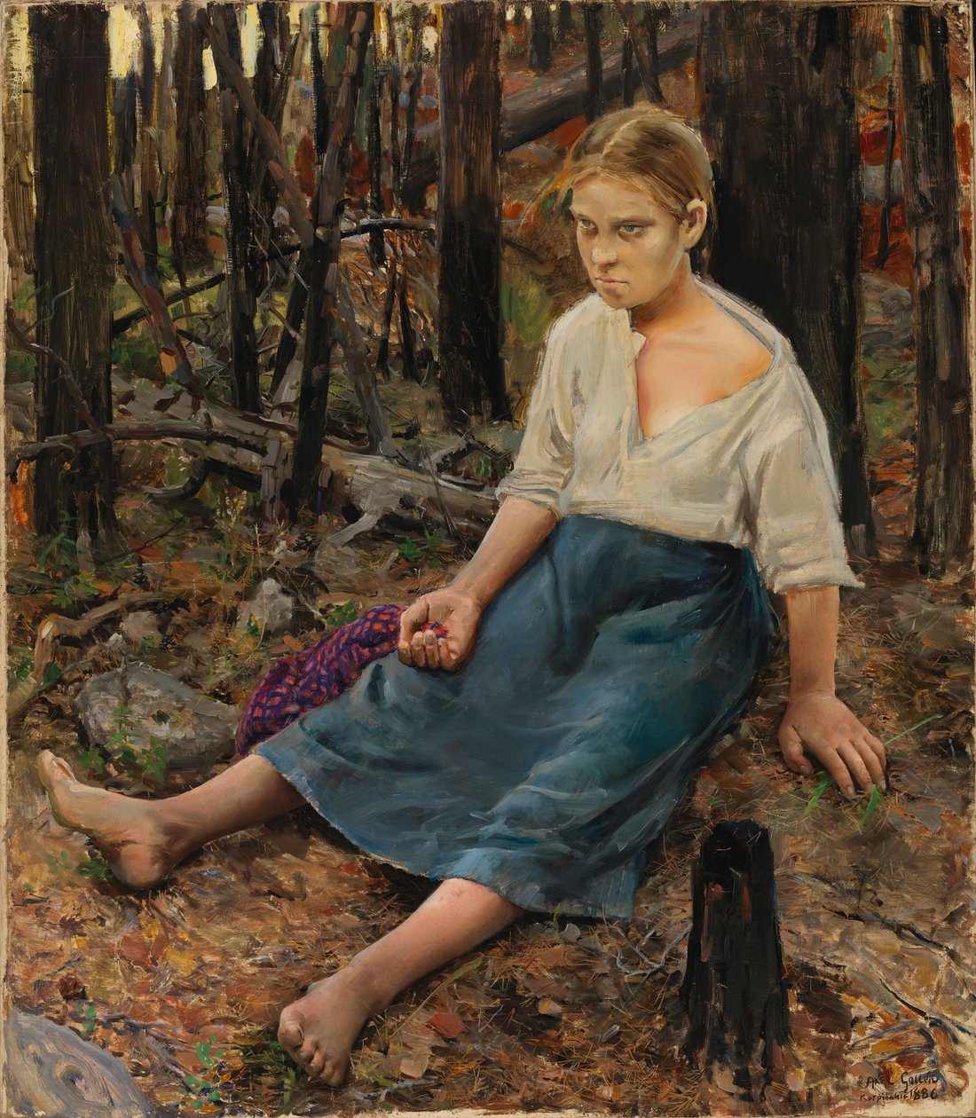 Verloren von Akseli Gallen-Kallela