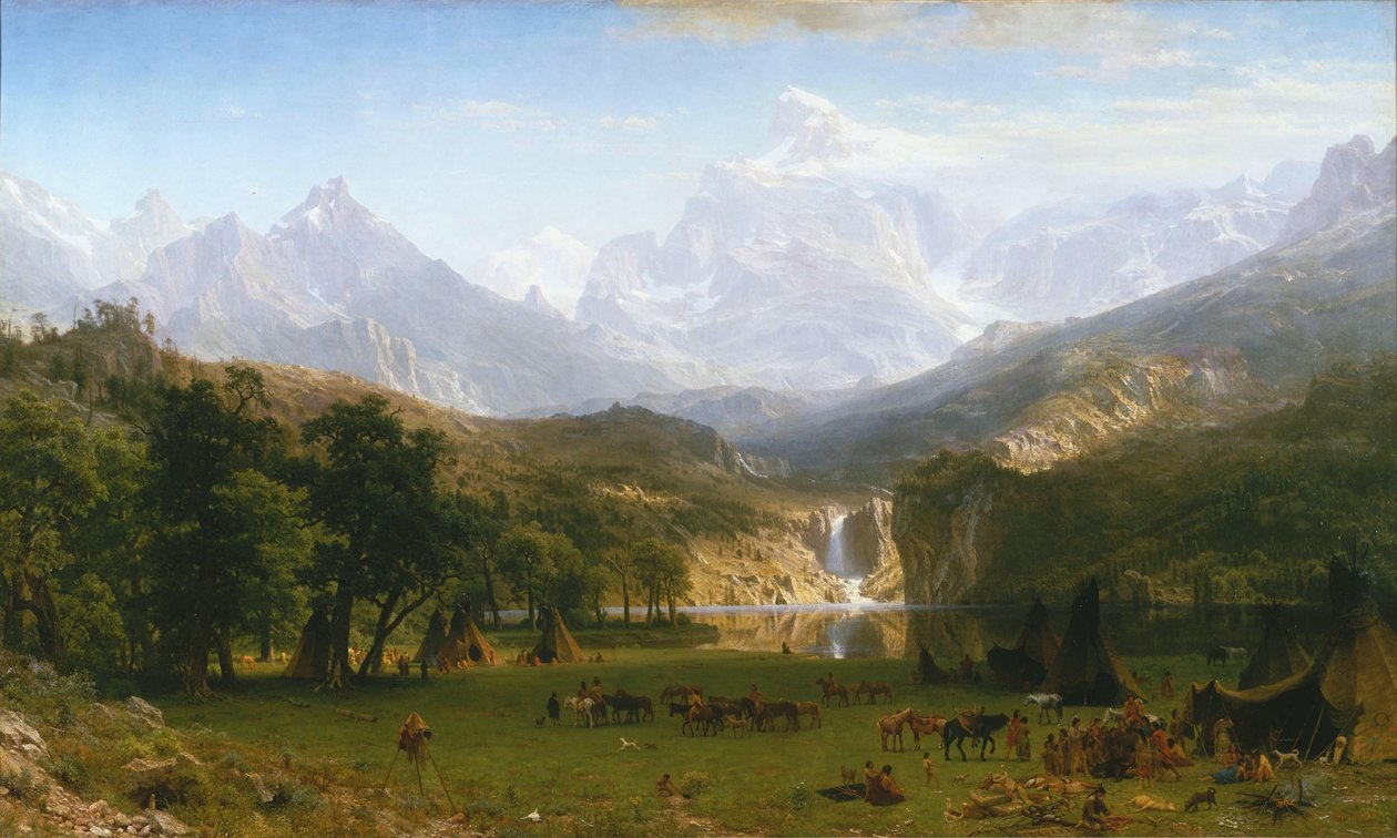 Bierstadt Landers Spitze von Albert Bierstadt