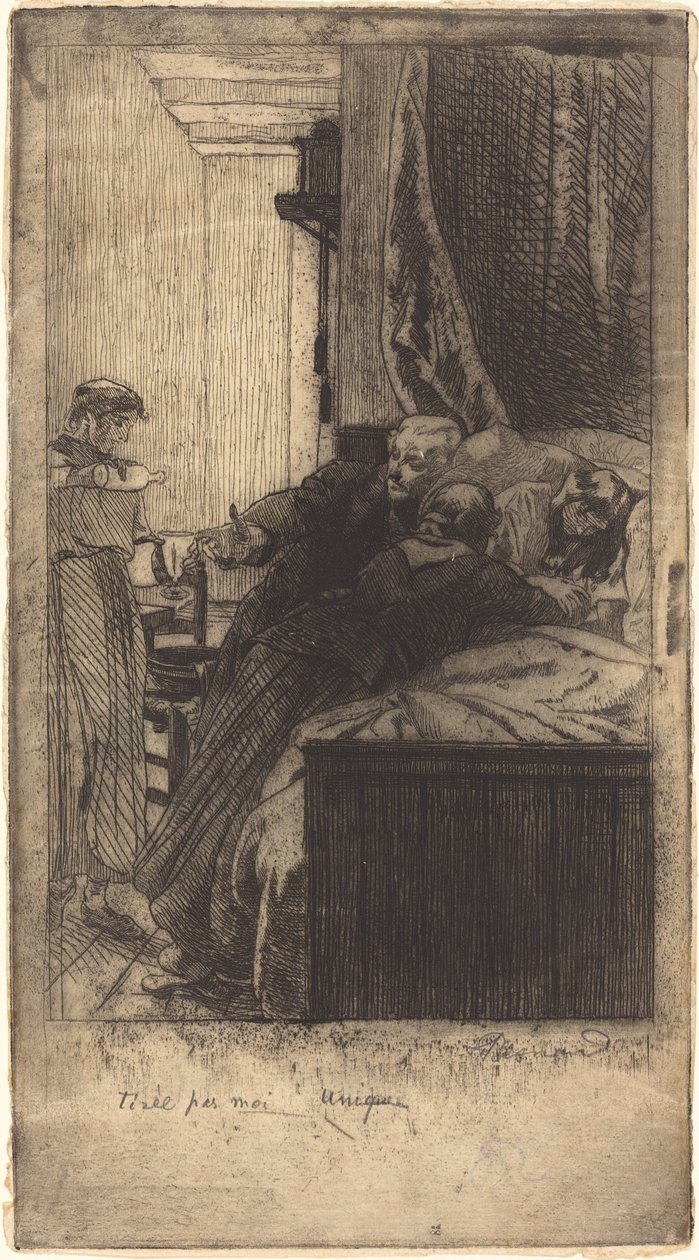 Krankheit (La Maladie) von Albert Besnard