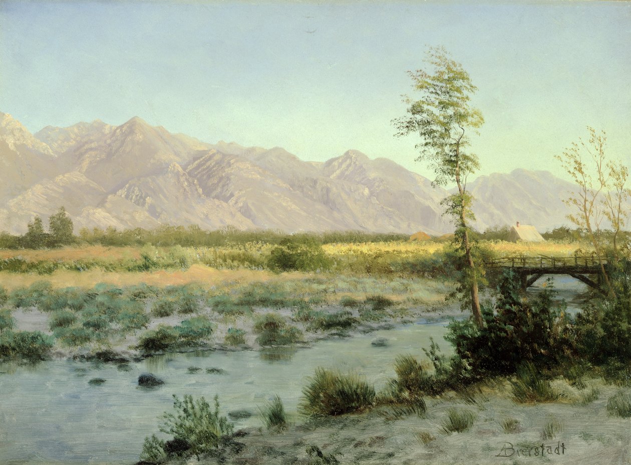 Prärie-Landschaft von Albert Bierstadt