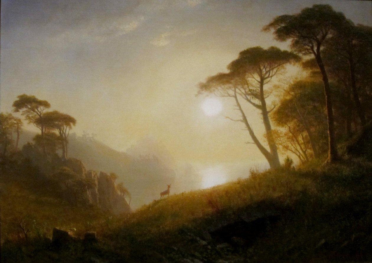 Szene im Yosemite-Tal von Albert Bierstadt