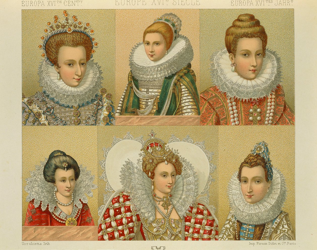 Die vollständige Kostümgeschichte von Auguste Racinet, Band IV von Albert Charles August Racinet