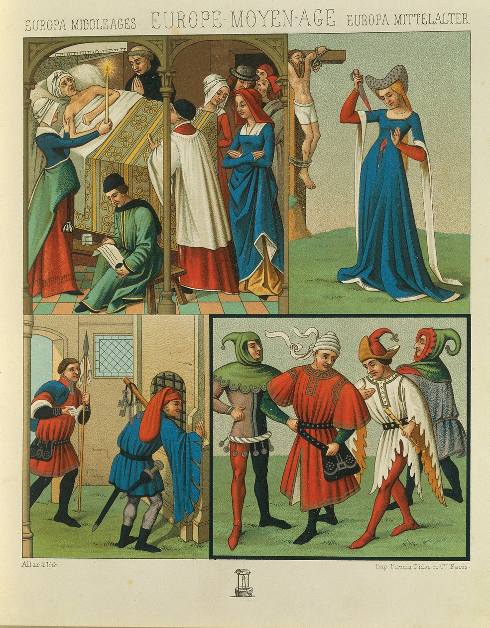 Die vollständige Kostümgeschichte von Auguste Racinet, Band IV von Albert Charles August Racinet