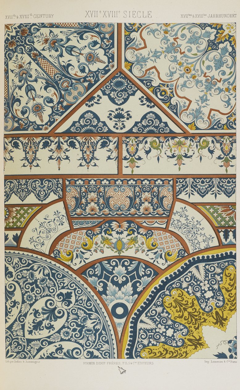 XVII und XVIII Jahrhunderte, Tafel 82 aus 