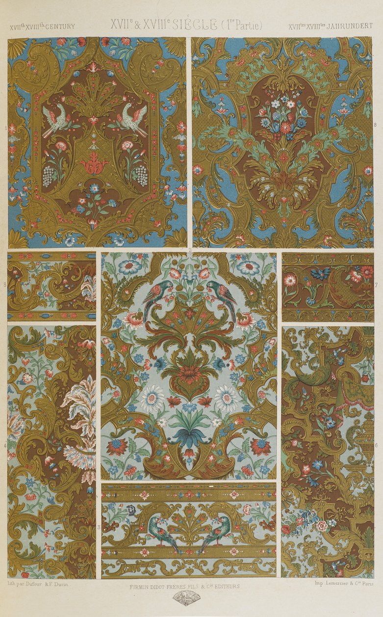 XVII. und XVIII. Jahrhundert, Tafel 86 aus 