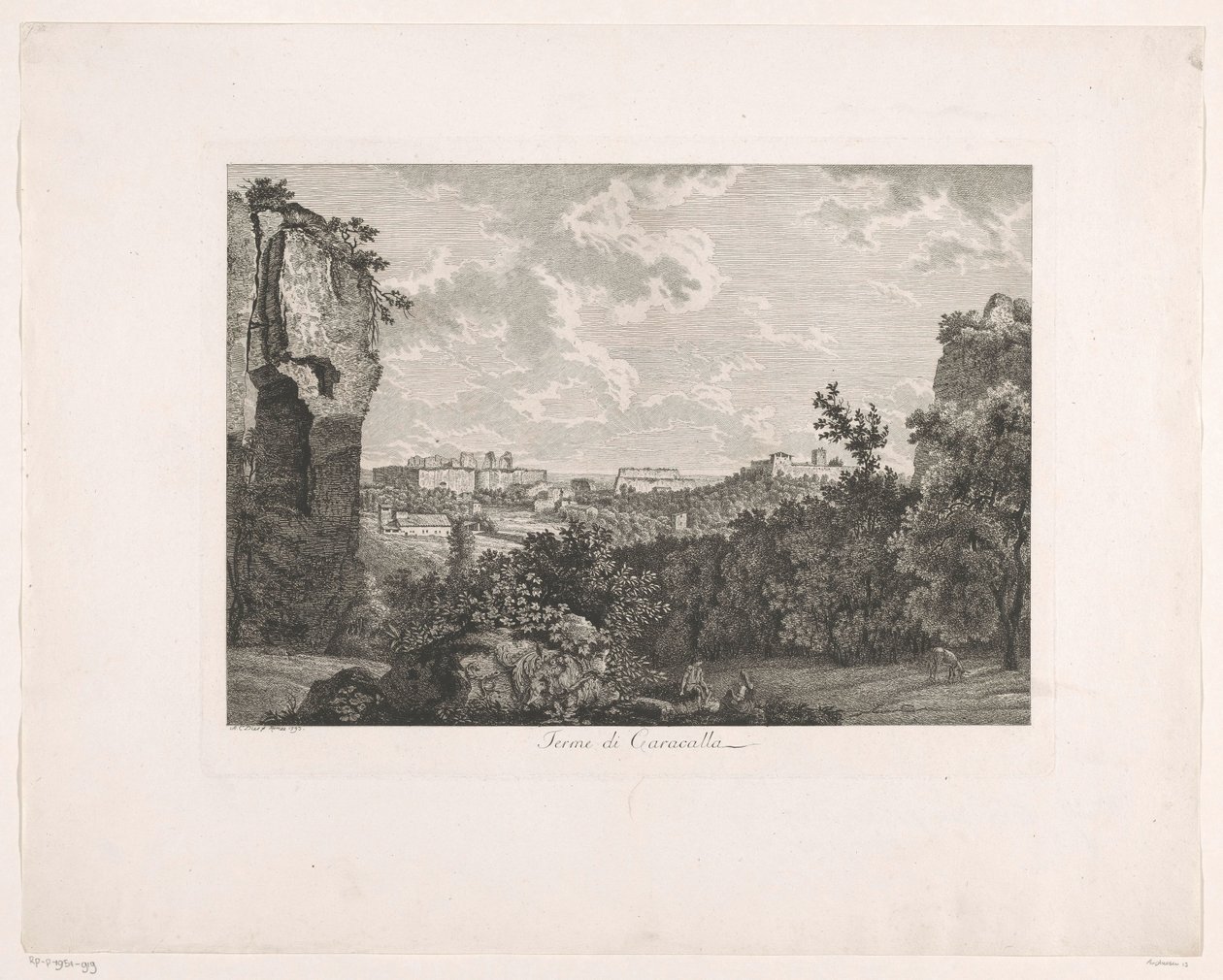 Thermen von Caracalla von Albert Christoph Dies
