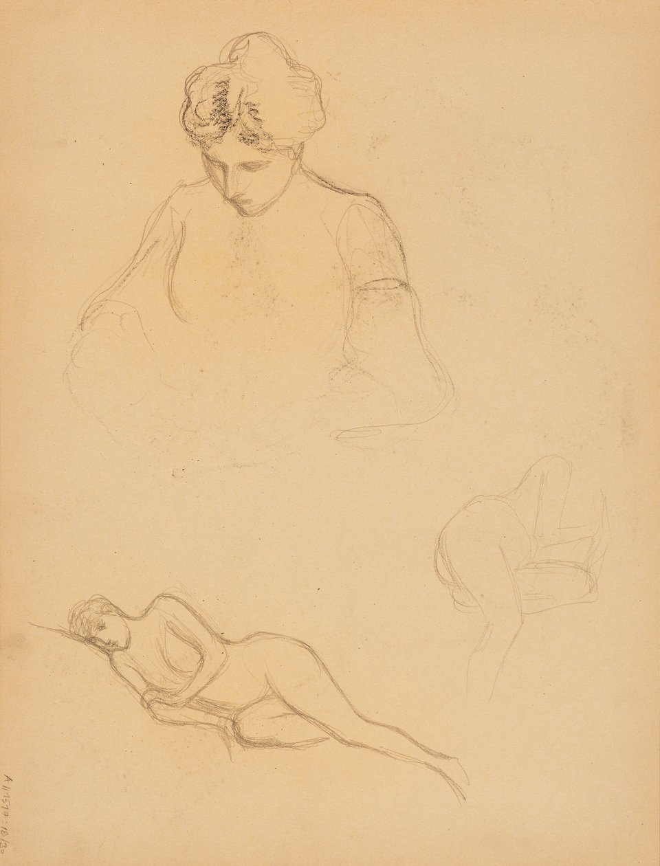 Personenstudien von Albert Edelfelt