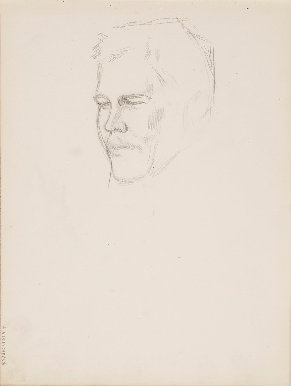 Juho Rissanen von Albert Edelfelt