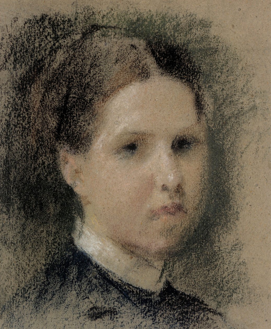 Porträt von Annie Edelfelt von Albert Edelfelt