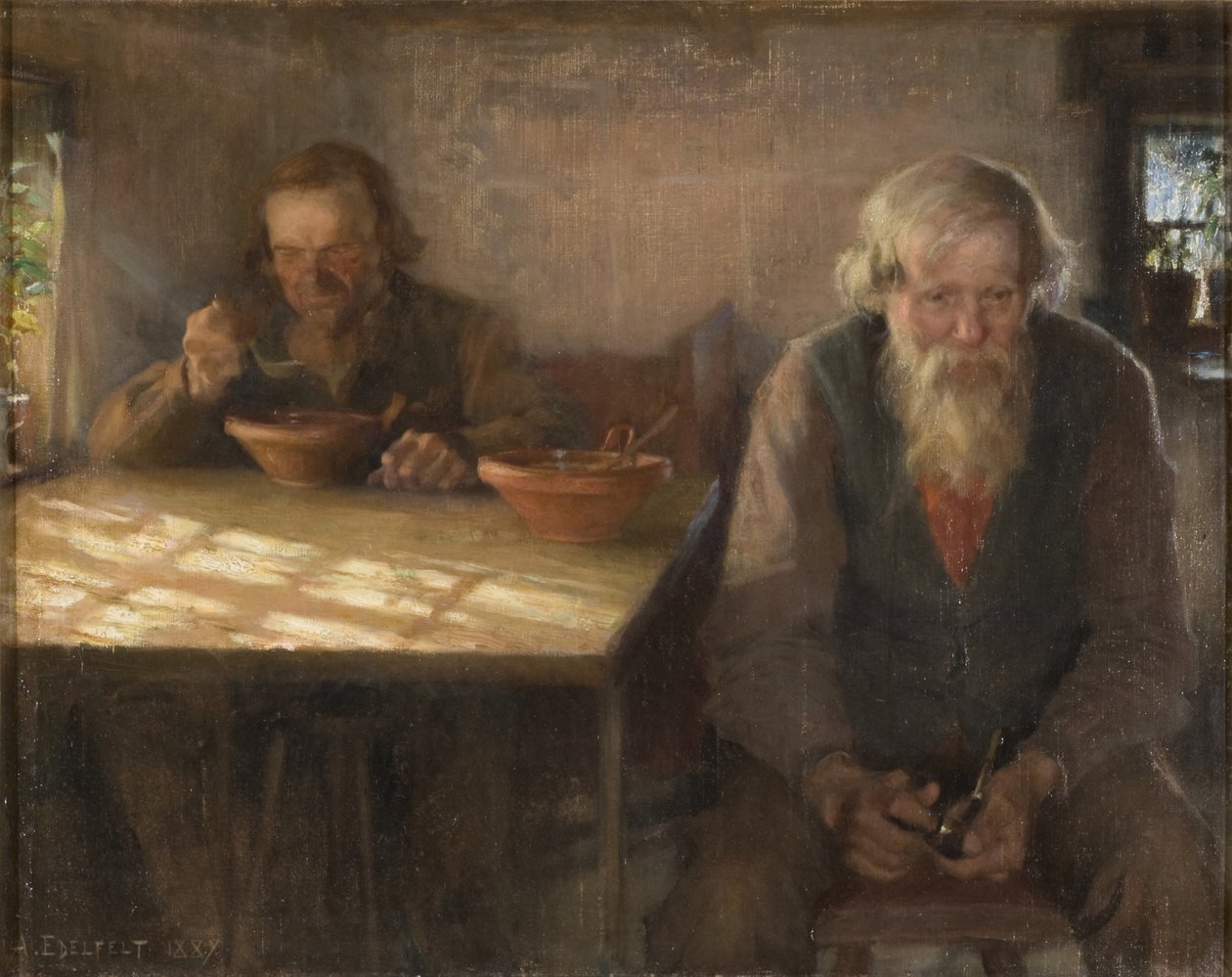 Der Ruhetag von Albert Edelfelt