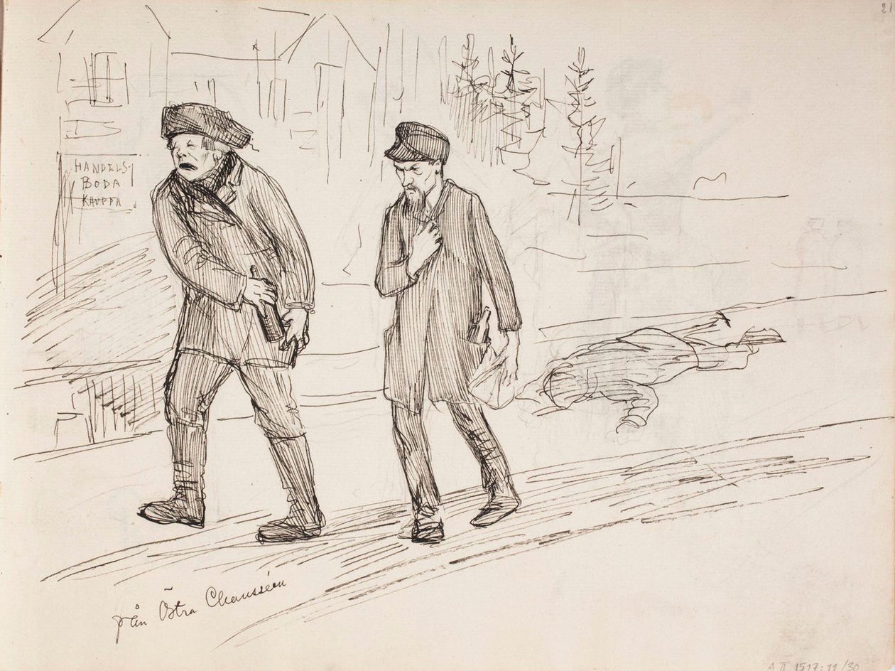 Ohne Titel von Albert Edelfelt