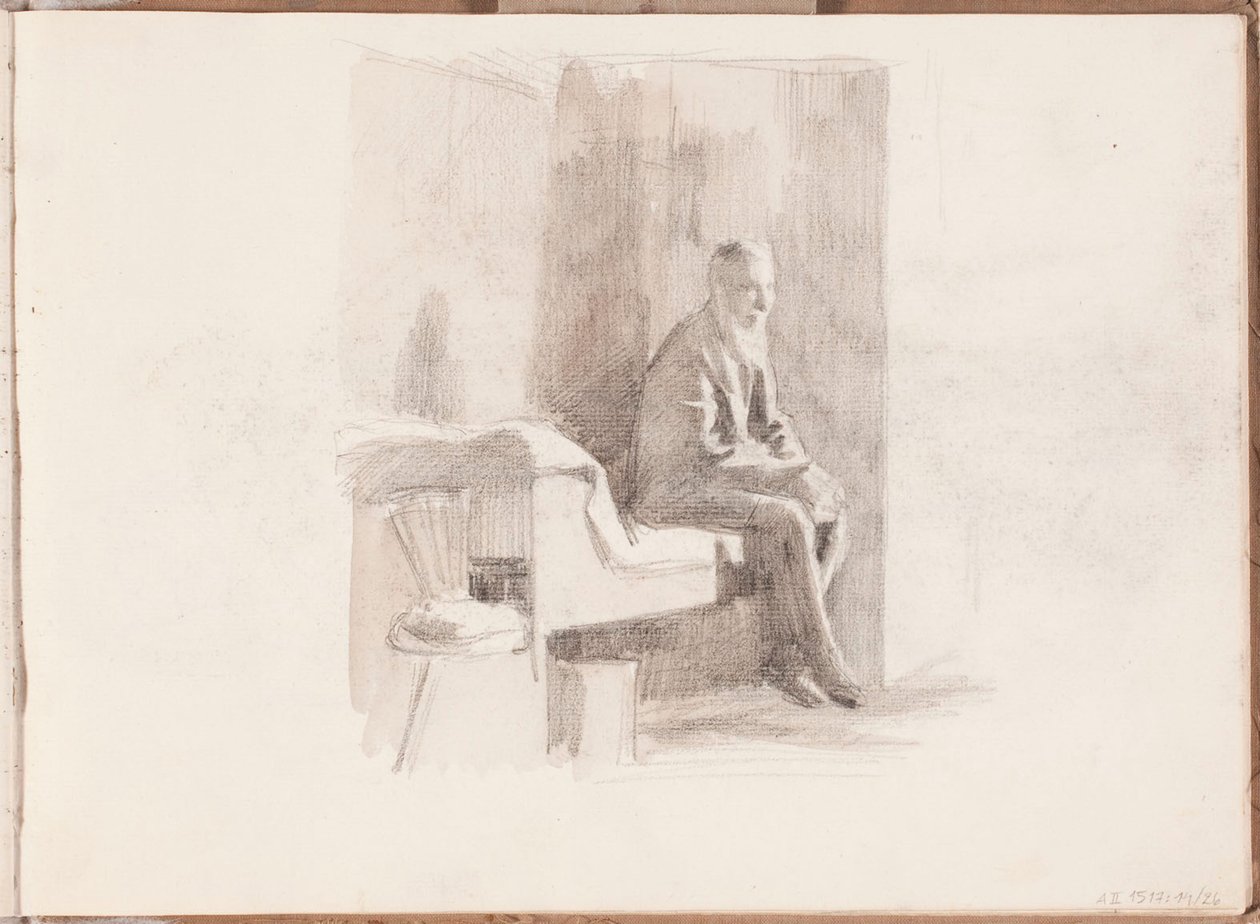 Ohne Titel von Albert Edelfelt
