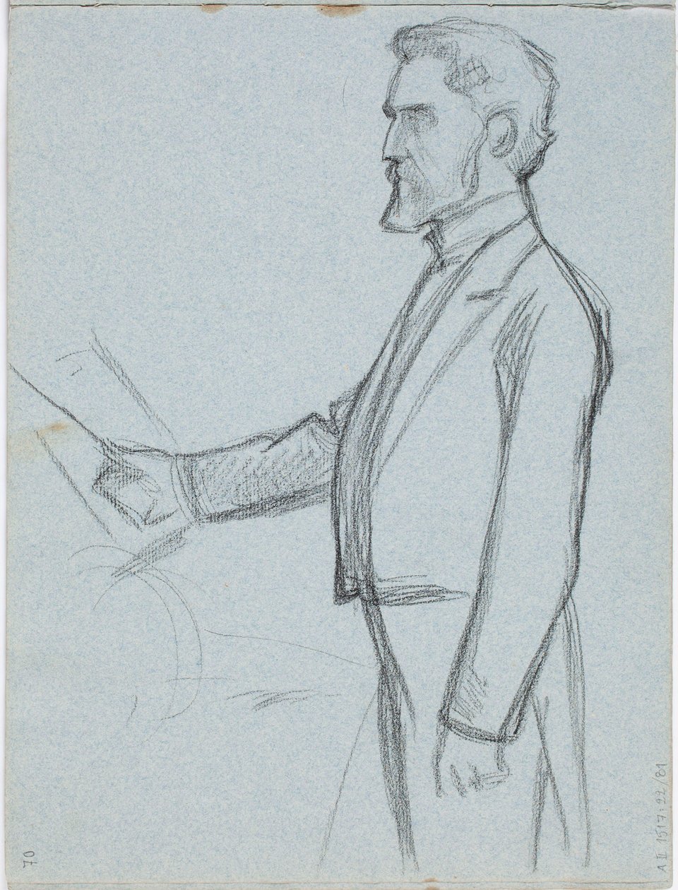 Ohne Titel von Albert Edelfelt