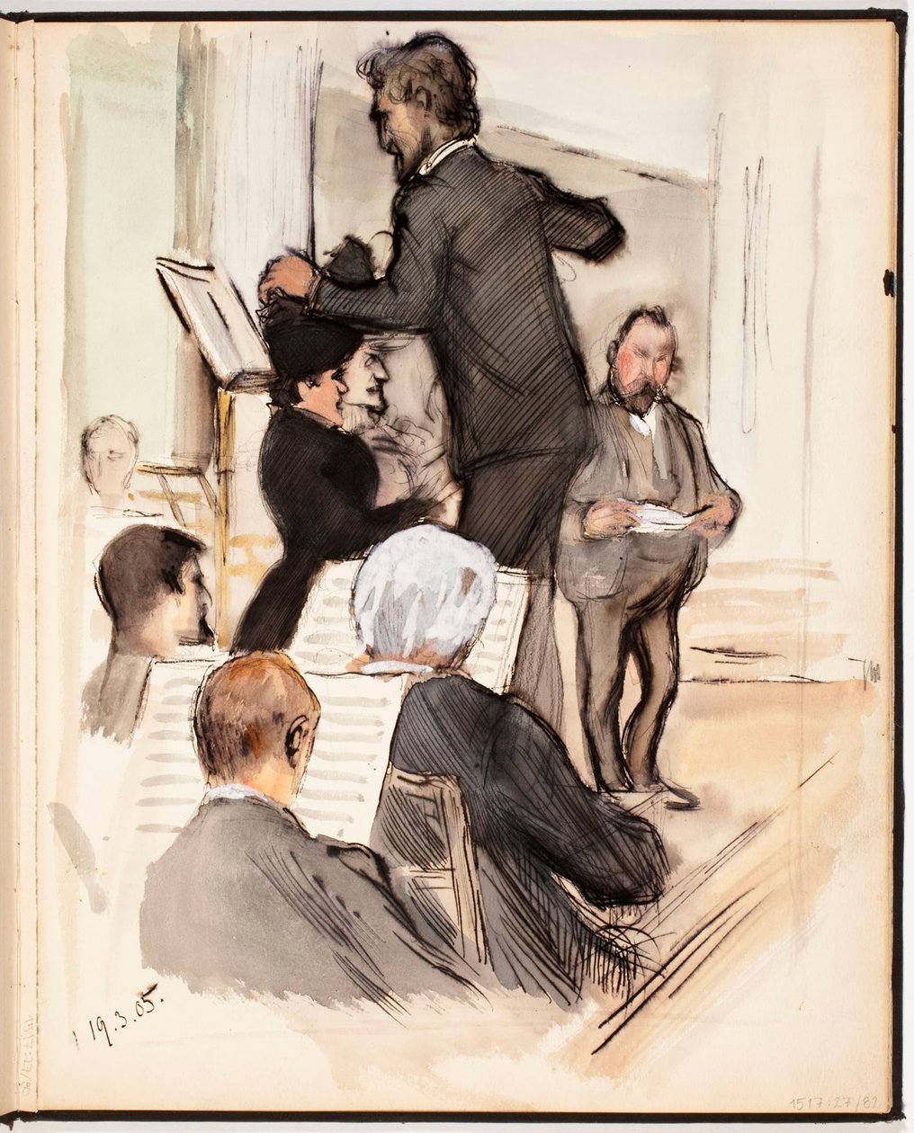 Ohne Titel von Albert Edelfelt