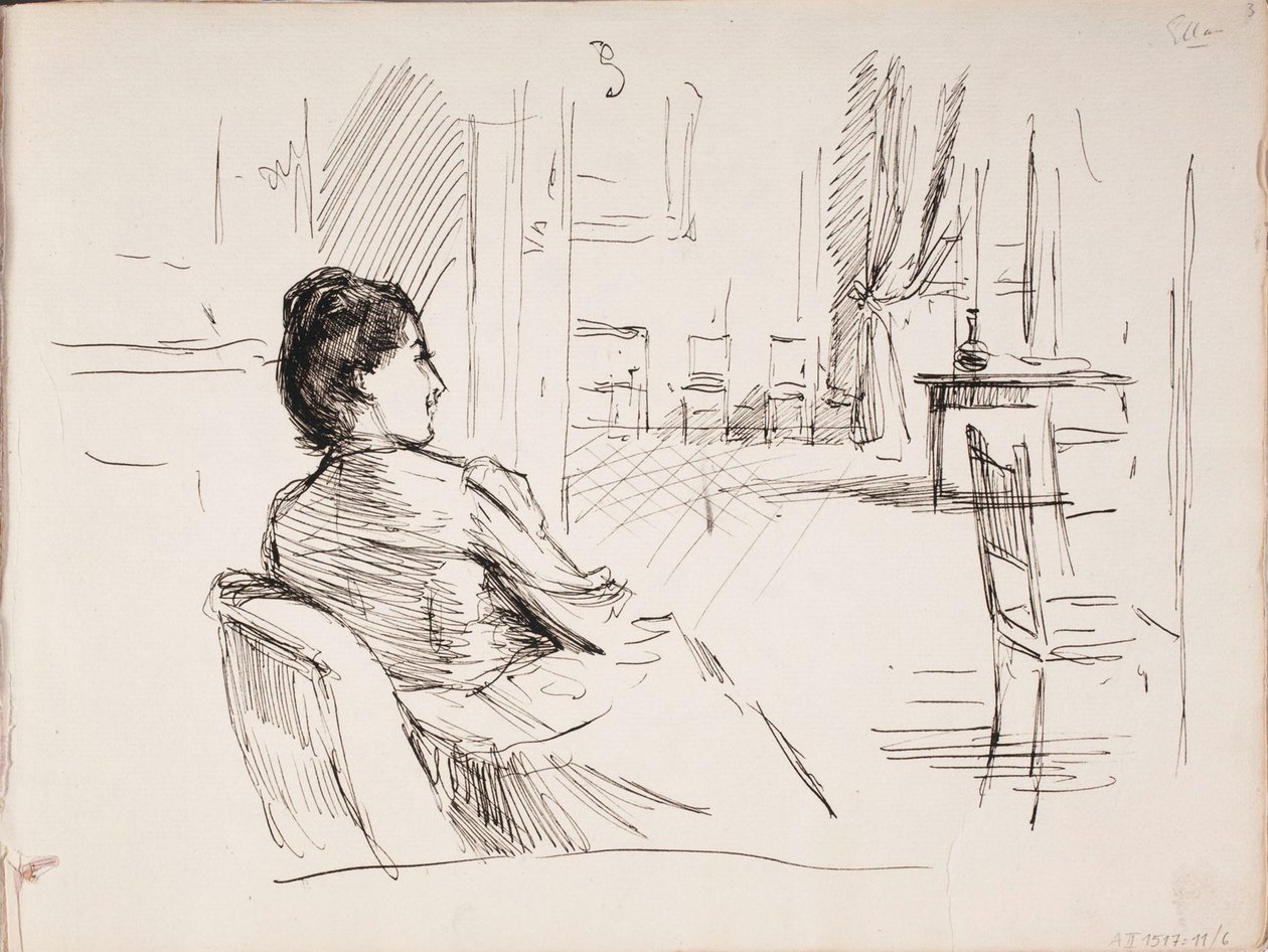 Ohne Titel von Albert Edelfelt