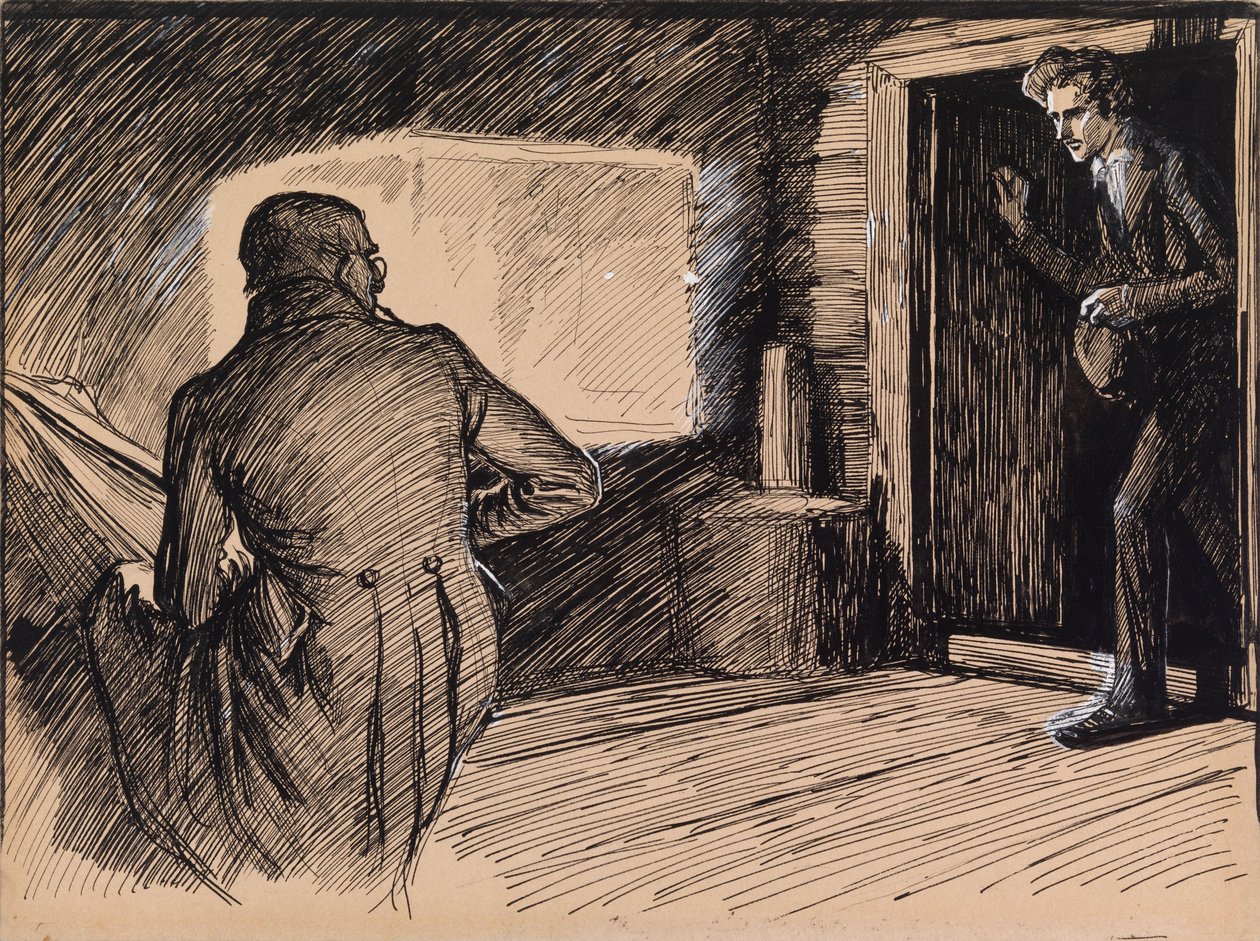 Ohne Titel von Albert Edelfelt