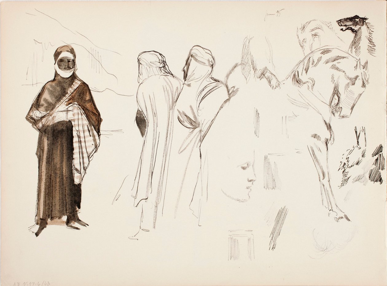 Ohne Titel von Albert Edelfelt
