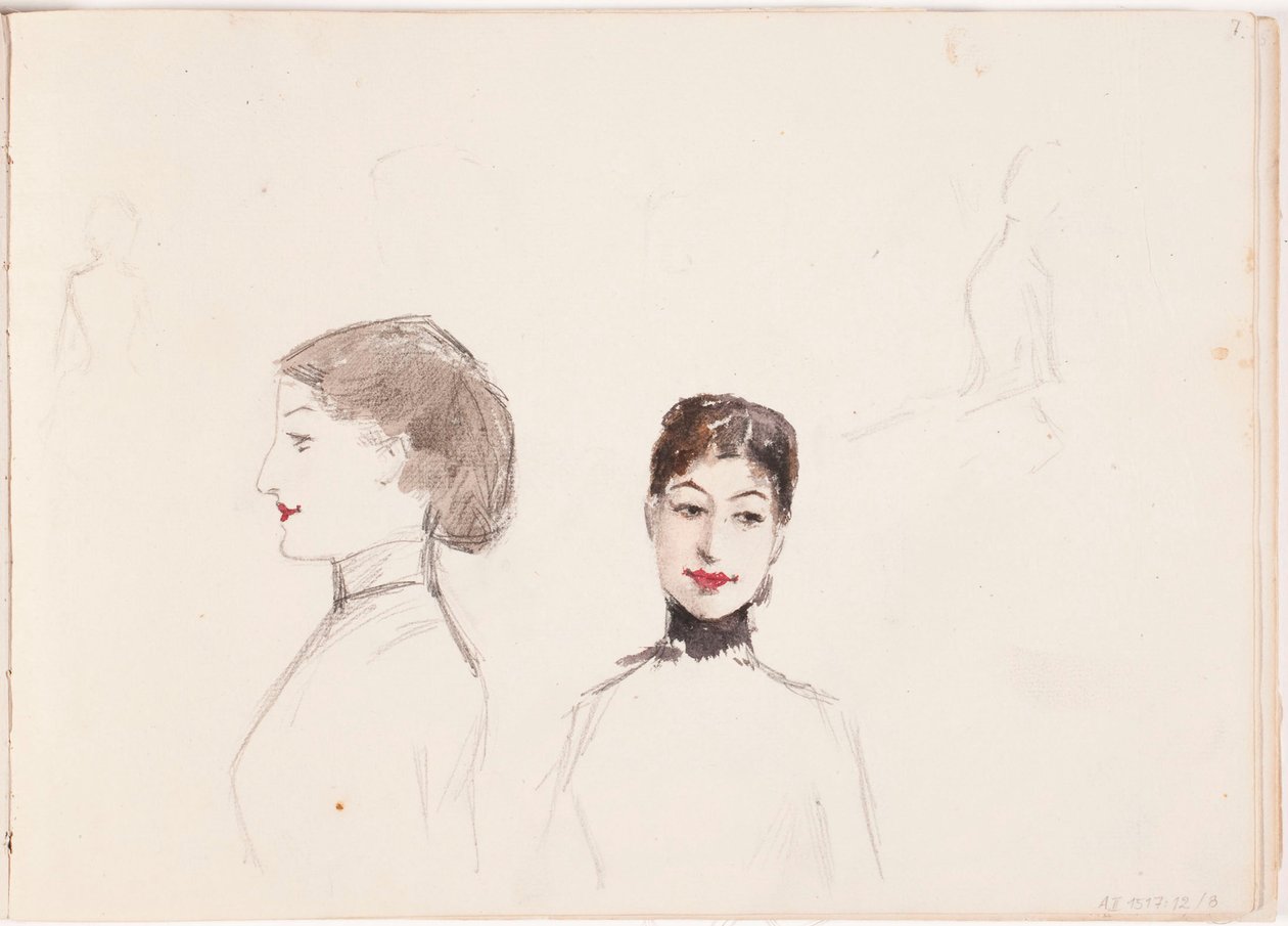 Ohne Titel von Albert Edelfelt