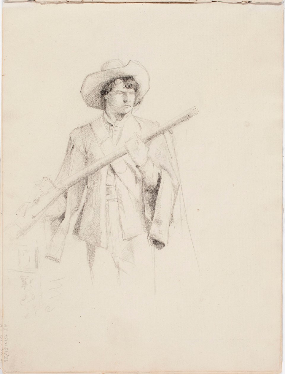 Ohne Titel von Albert Edelfelt