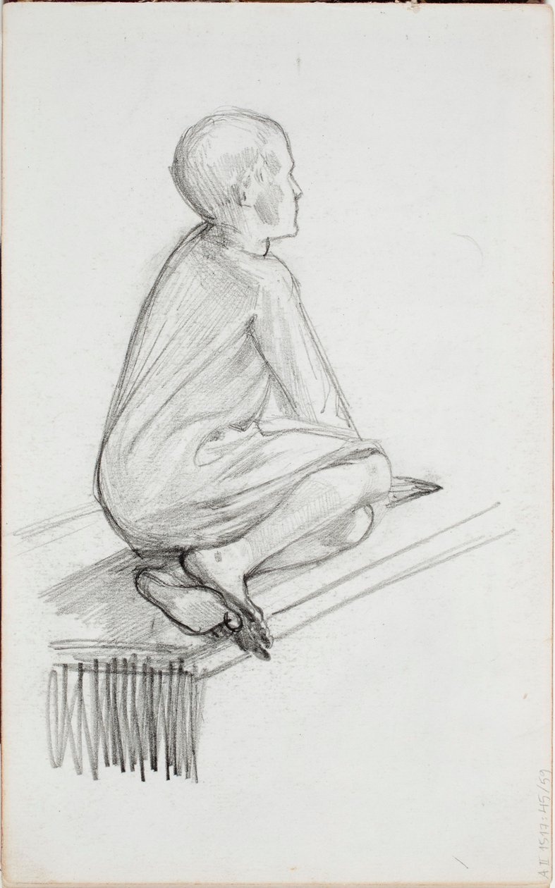 Ohne Titel von Albert Edelfelt