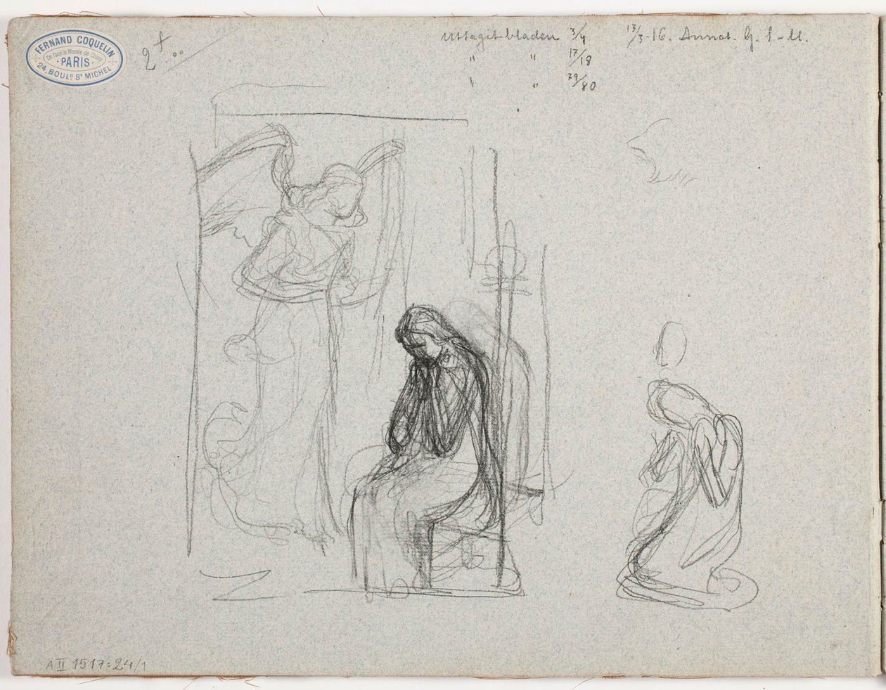 Ohne Titel von Albert Edelfelt