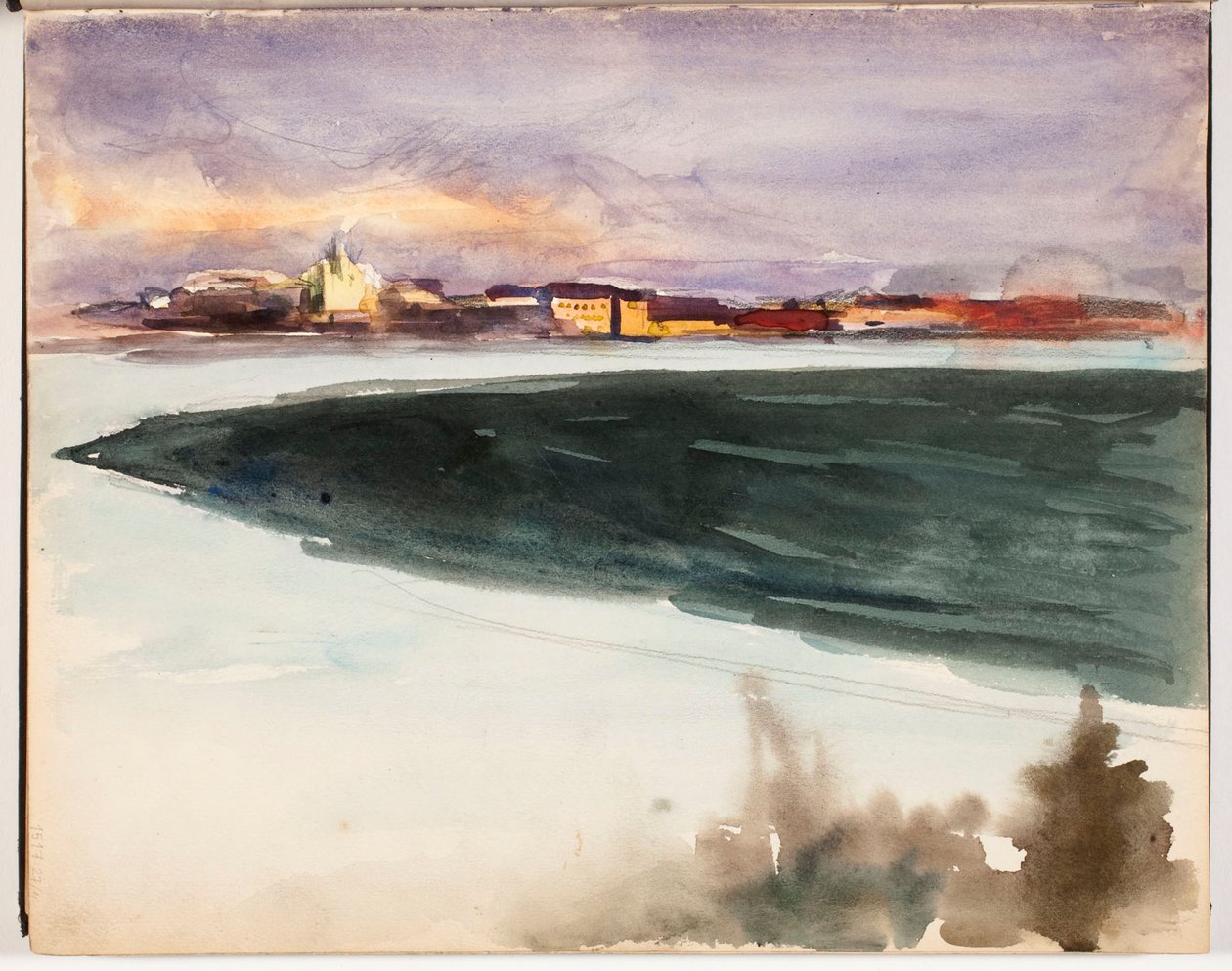 Ohne Titel von Albert Edelfelt