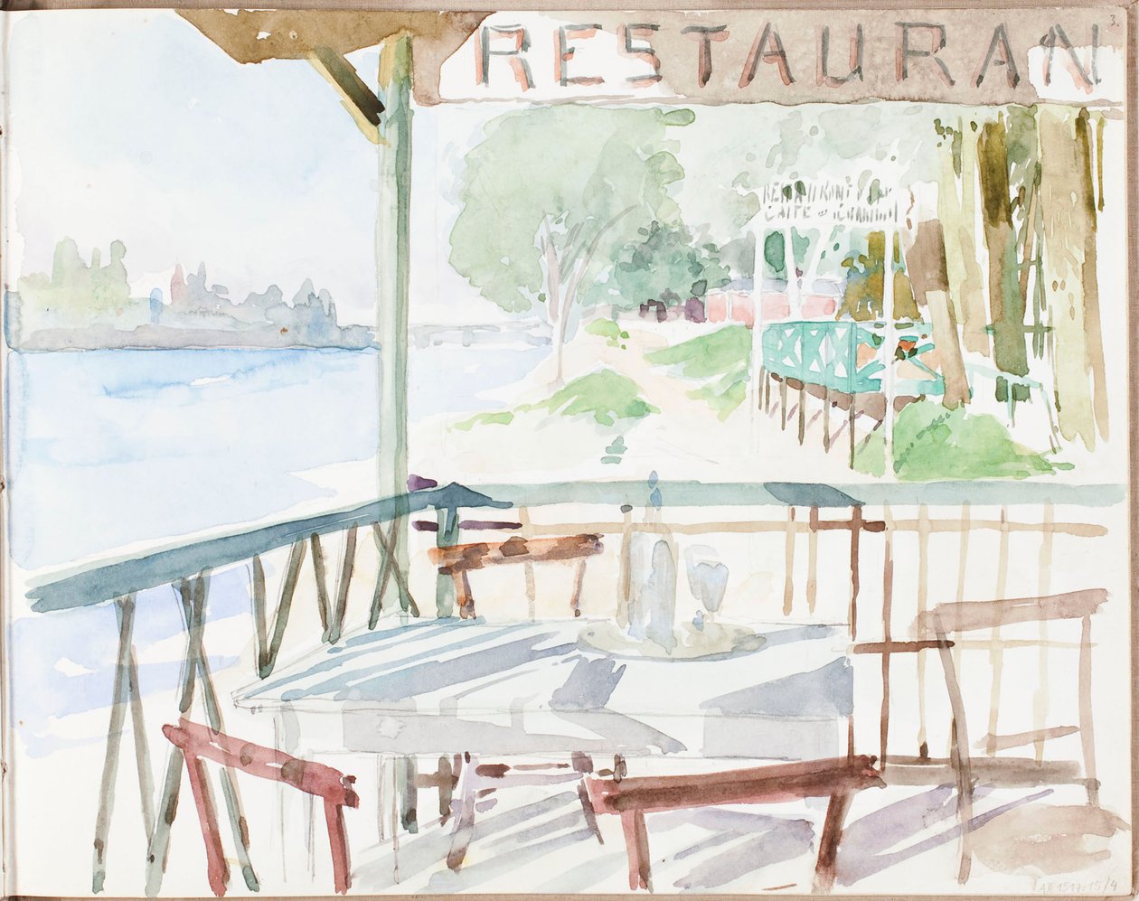 Ohne Titel von Albert Edelfelt