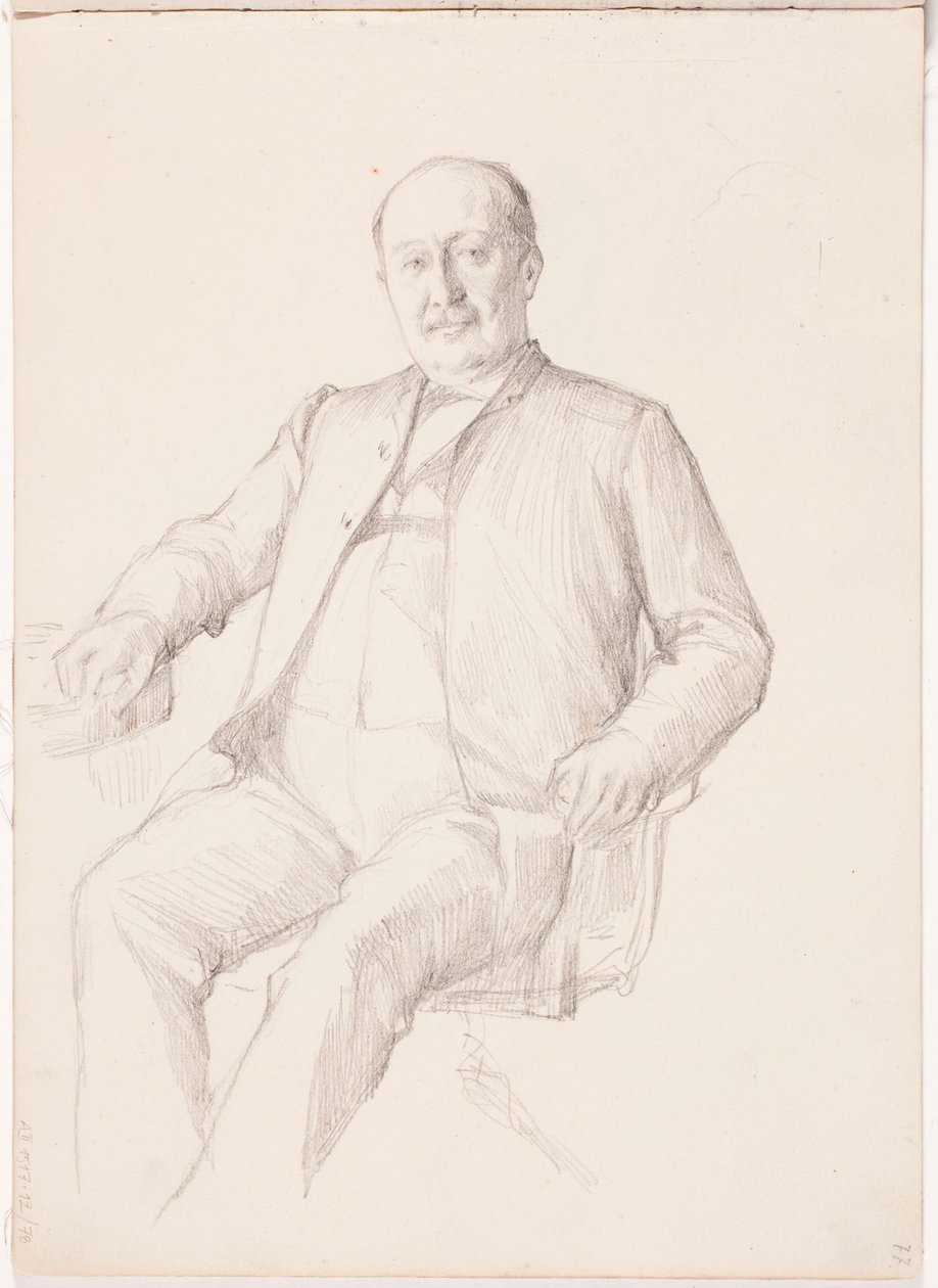 Ohne Titel von Albert Edelfelt