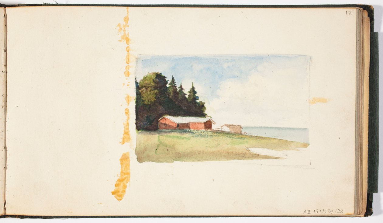 Ohne Titel von Albert Edelfelt