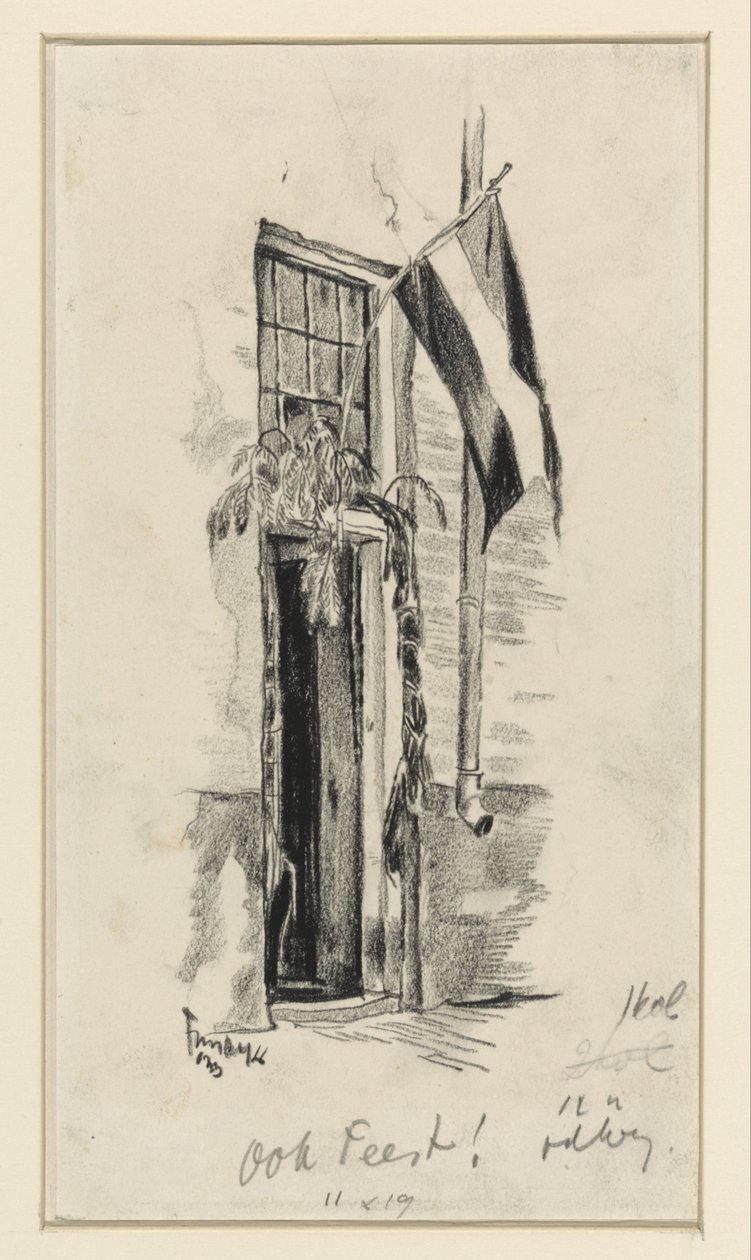 Auch Fest (Titel auf dem Objekt) von Albert Funke Küpper (signed by artist)