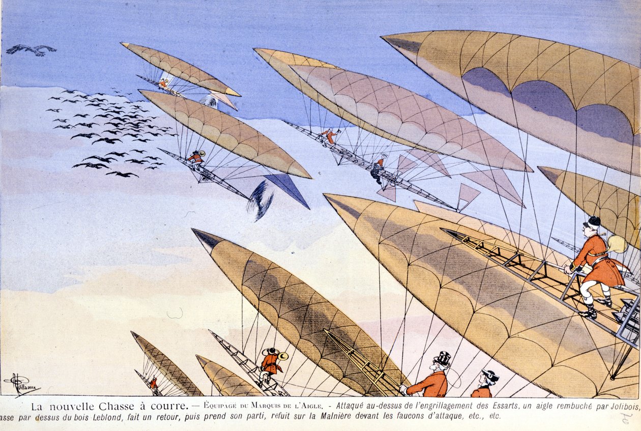 Karikatur von Albert Guillaume (1873-1942) in „L