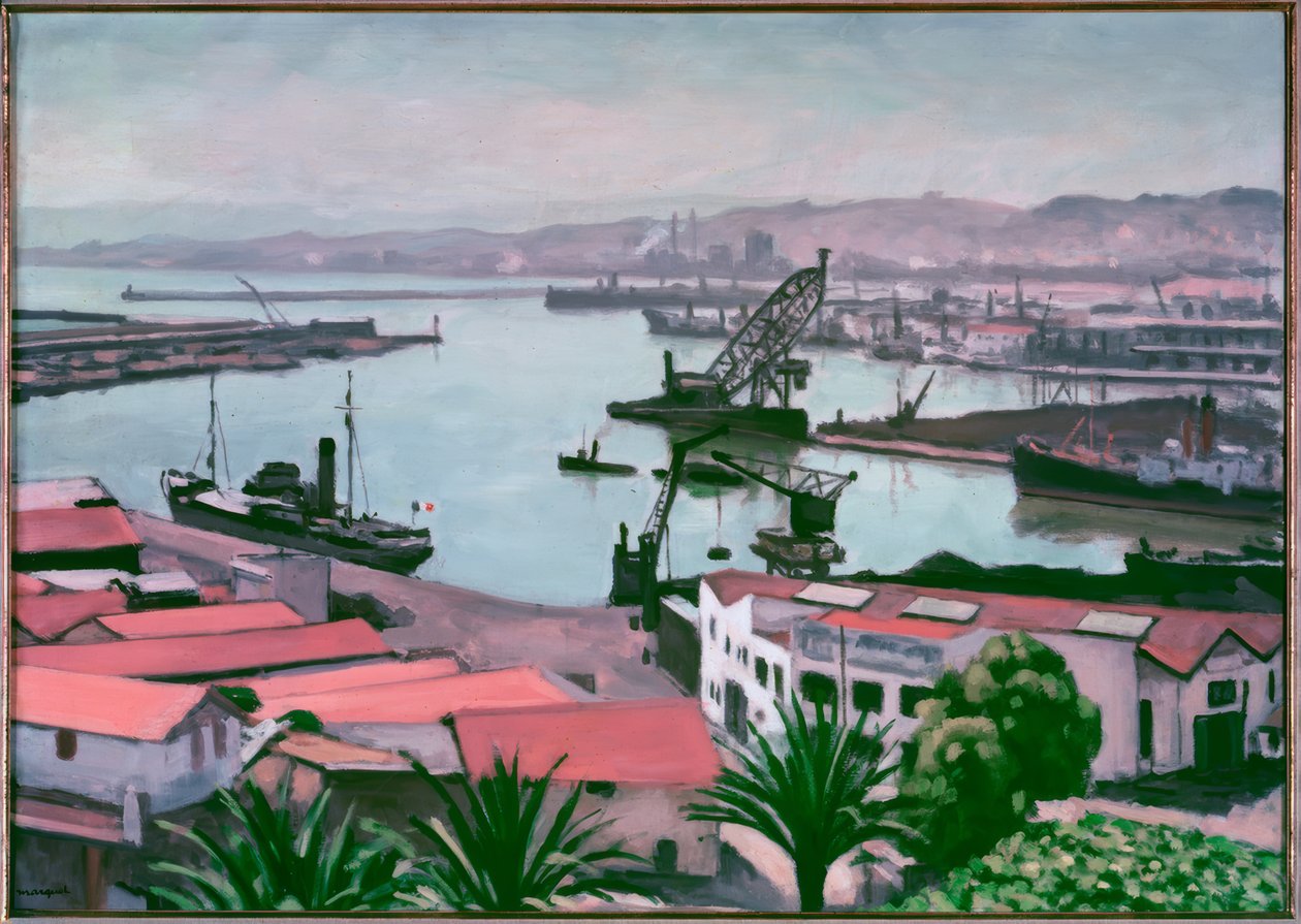 Algier, die roten Dächer von Albert Marquet