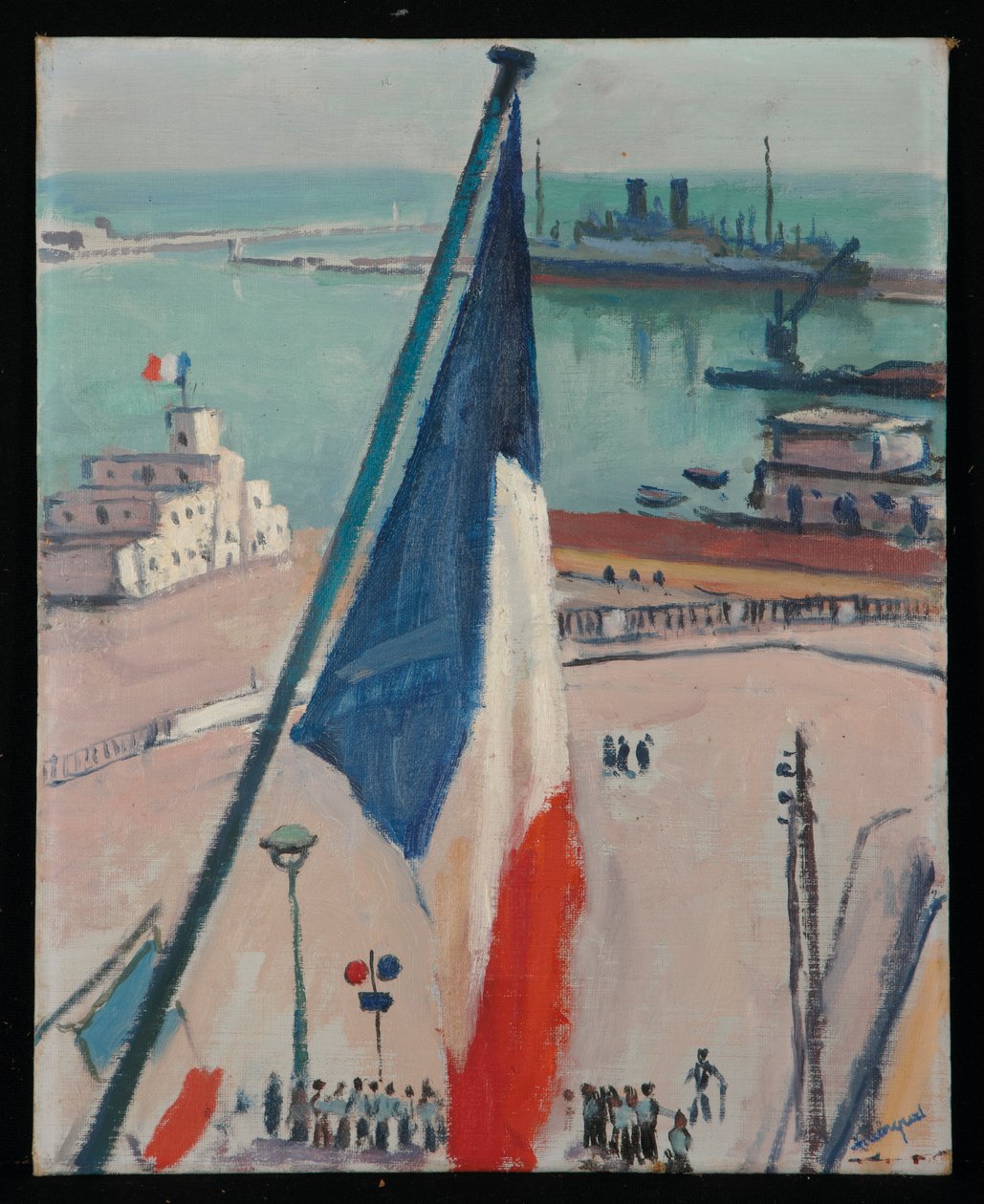 Alger, die Flaggen von Albert Marquet