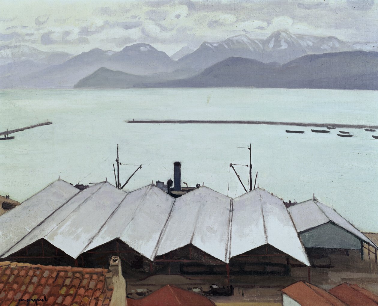 Bougie, Hafen von Algerien von Albert Marquet