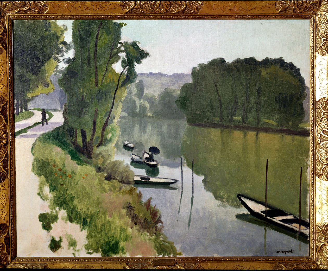 Landschaft von Ile de France, 20. Jahrhundert von Albert Marquet
