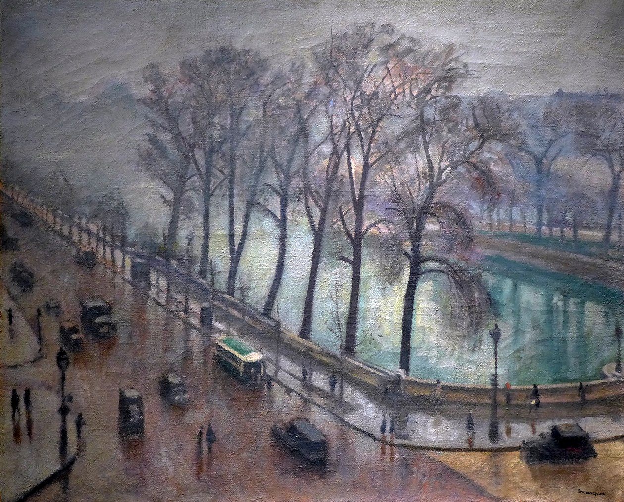 Paris, der Quai Conti im Herbst, 20. Jahrhundert von Albert Marquet