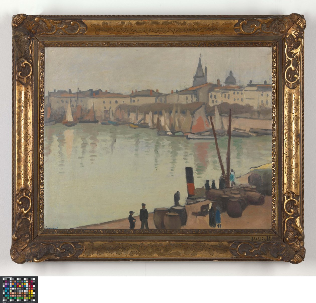 Der Hafen von La Rochelle von Albert Marquet