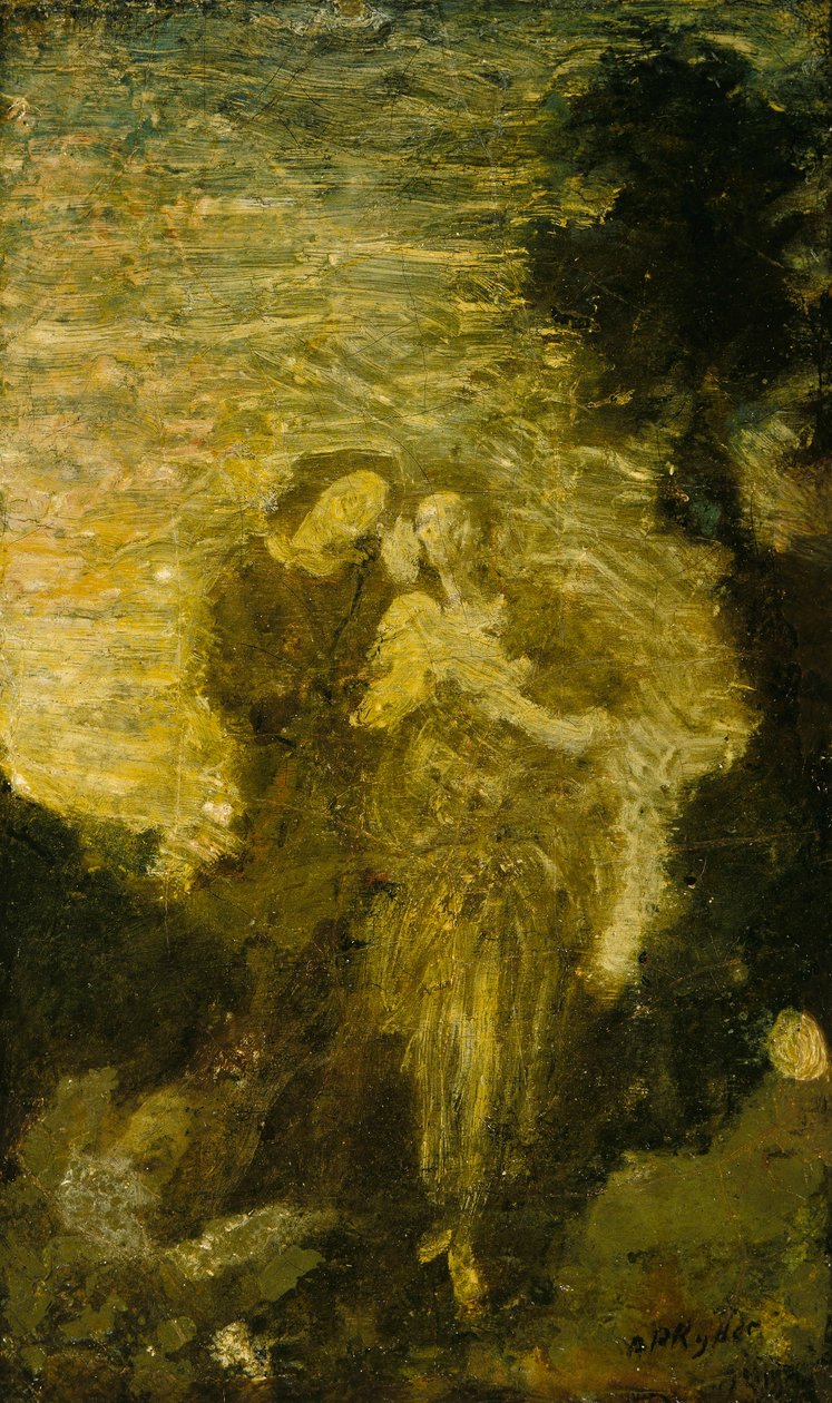 Florizel und Perdita von Albert Pinkham Ryder