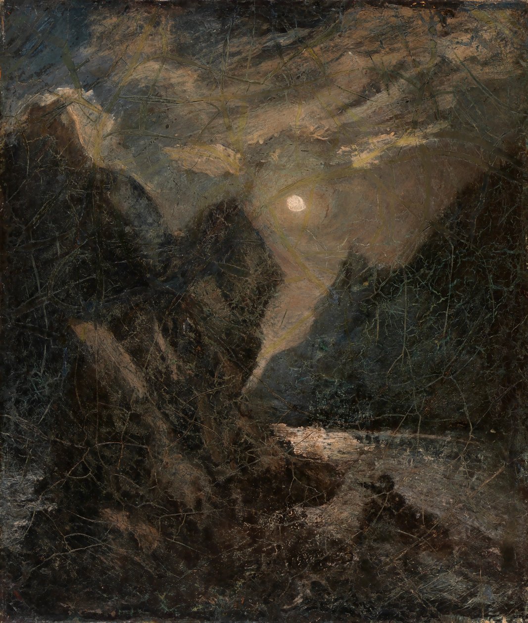 Die Lorelei, ca. 1896 - 1917 von Albert Pinkham Ryder