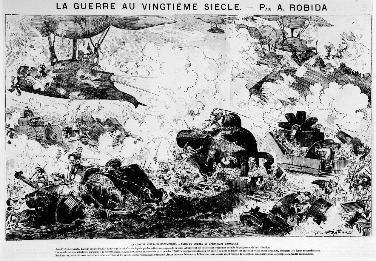 Antizipation: Schlacht von Mazayamba: der Australo-Mosambikanische Konflikt, Kriegsführung und chemische Operationen von Albert Robida