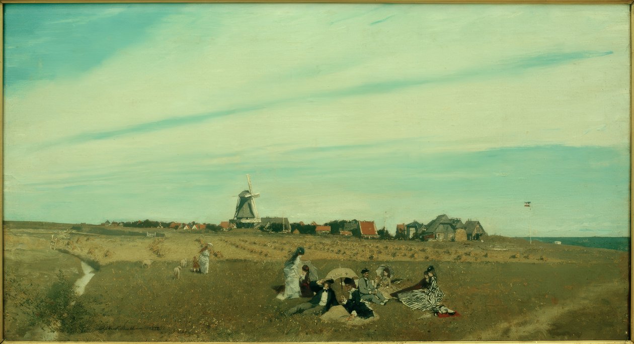 Seebad Wyk auf Föhr von Albert von Keller