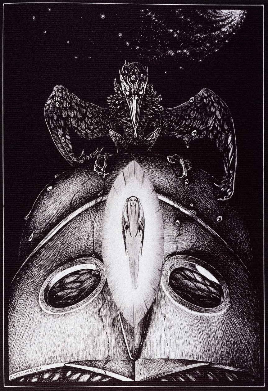 Der Helm der Pallas von Alberto Martini
