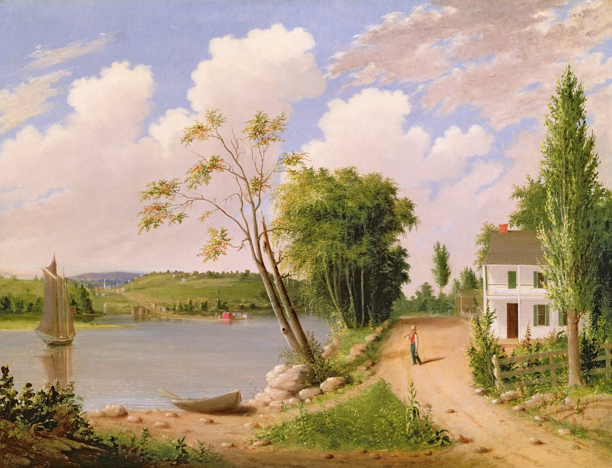 Catskill, New York, 1849 von Albertus D.O Browere