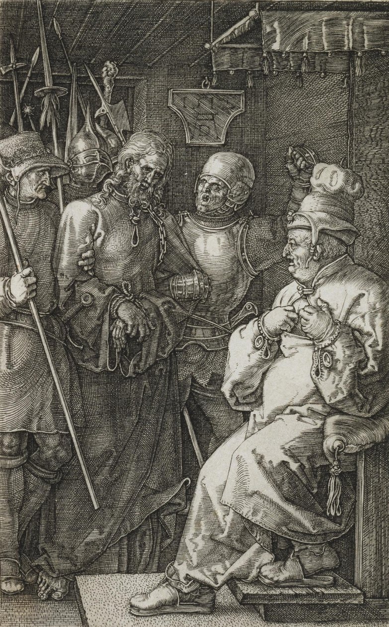Christus vor Kaiphas von Albrecht Dürer