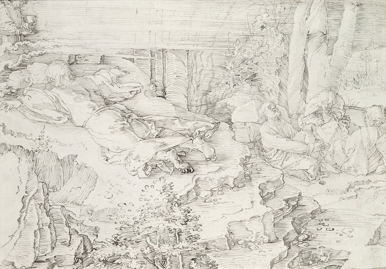 Christus am Ölberg, 1521 von Albrecht Dürer